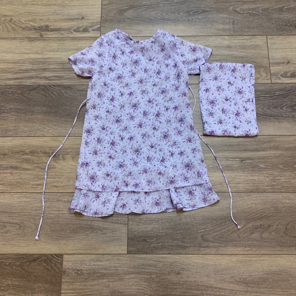 •Jump Kidz• tie dress with matching scarf - Picture 2 of 4